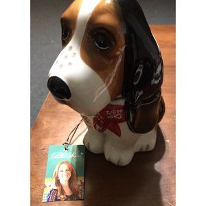 The Pioneer Woman Henry the Basset Hound Earthenware Candy Jar, NEW No Package